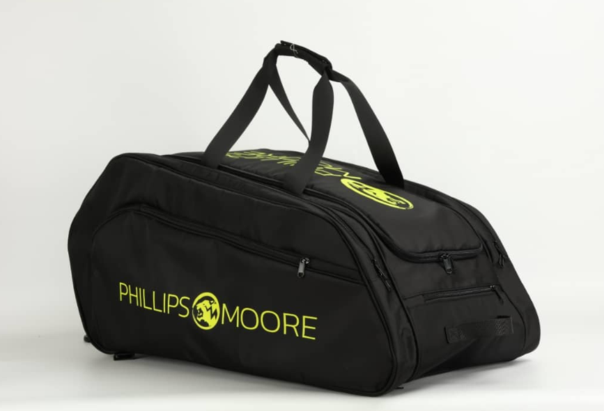 Phillips-Moore Black Racket Bag