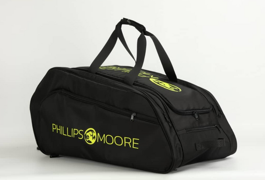 Phillips-Moore Black Racket Bag